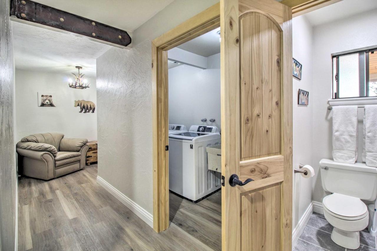Pinetop Creekside Cabin Secret Game Room! Экстерьер фото